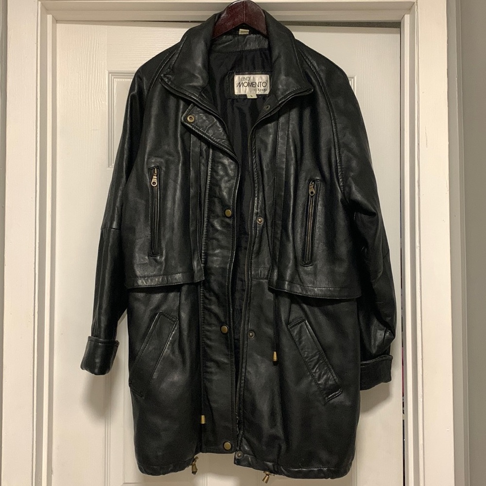 Leather jacket